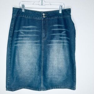London Blue - Denim Jean Skirt